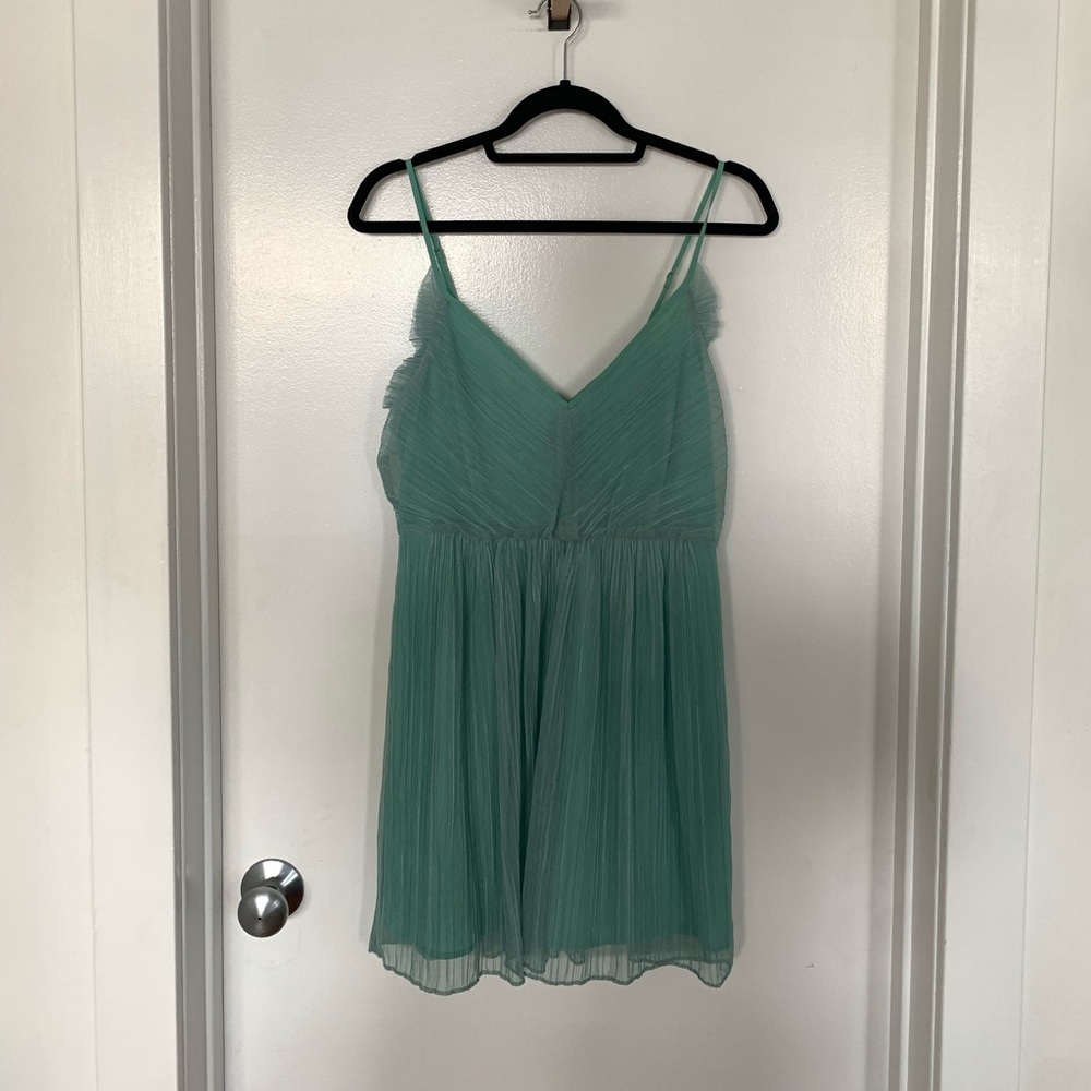 BCBG teal dress